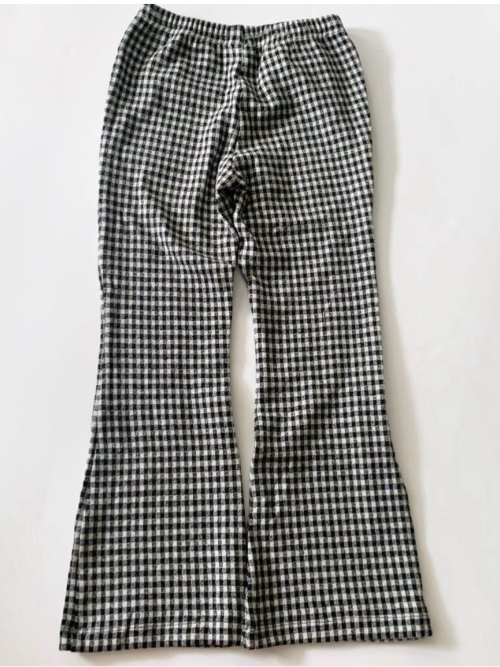 Hanna Andersson Kids Black & White Gingham Pants